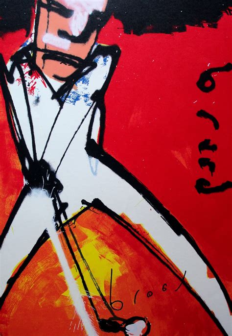 Herman Brood Zeefdruk Golfer Sold View The Auction Result