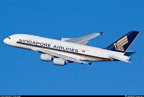 9V SKR Singapore Airlines Airbus A380 841 Photo By Philip Lodge ID