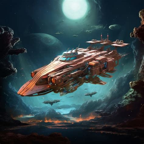 Create Sci Fi And Spaceship Design For You By Qaukbat Fiverr