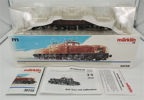 M Rklin H E Lok Serie Ce Iii Krokodil Der Sbb Ovp Analog