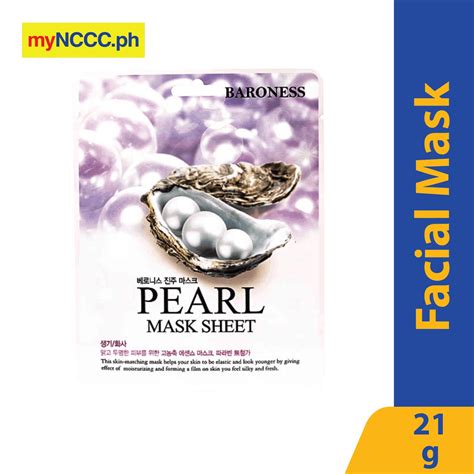 Baroness Mask Sheet Pearl 21g 1s Nccc Online Store