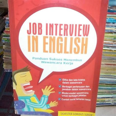 Jual Buku PDF Job Interview In English Panduan Sukses Menembus