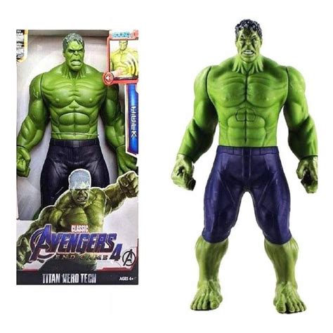 Hulk Boneco Articulado 30 Cm Vingadores Heroes C Luz E Sons Shopee Brasil