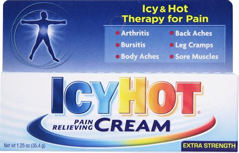 Icy Hot Pain Relieving Cream Extra Strength 125 Oz