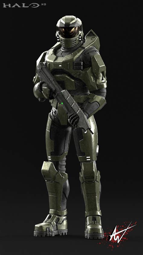 Artstation Halo Mk V Hd Abimael Salazar Halo Ce Halo Armor Halo