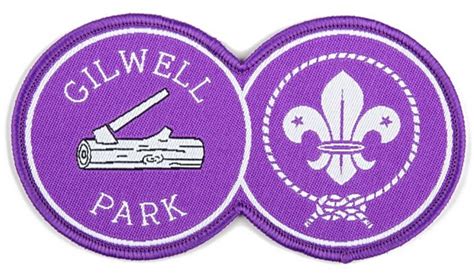 World Scout crest, wood badge