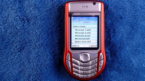 Nokia 6630 All Original Ringtones YouTube