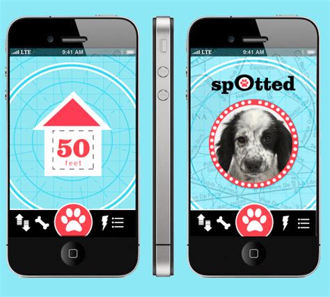 Spotted: The Pet Tracker App on Behance