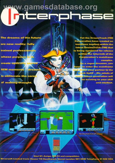 Interphase Atari St Artwork Advert