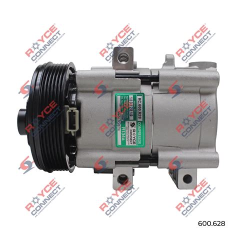 Compressor Modelo Fic Ford Fs10 Fx15 F250 Diesel 12 Volts Polia 6pk 126 Mm Royce Connect