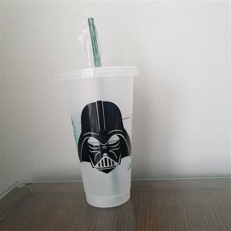 Star Wars Darth Vader Reusable Starbucks Cold Cup Disney Cups