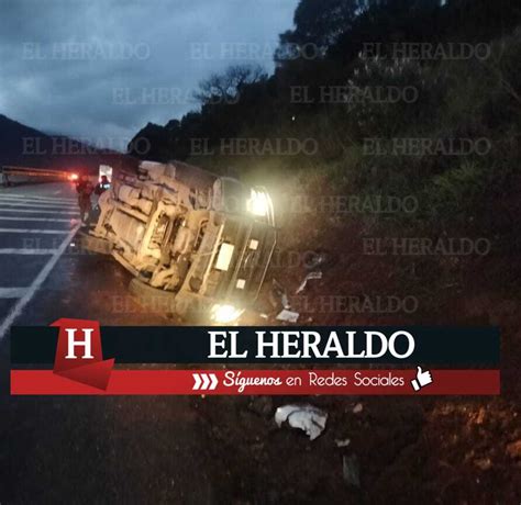 El Heraldo De Veracruz Vuelca Patrulla De La Fuerza Civil En La