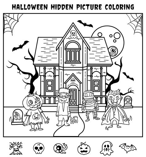 Best Free Printable Halloween Hidden Objects Printablee 50160 Hot Sex