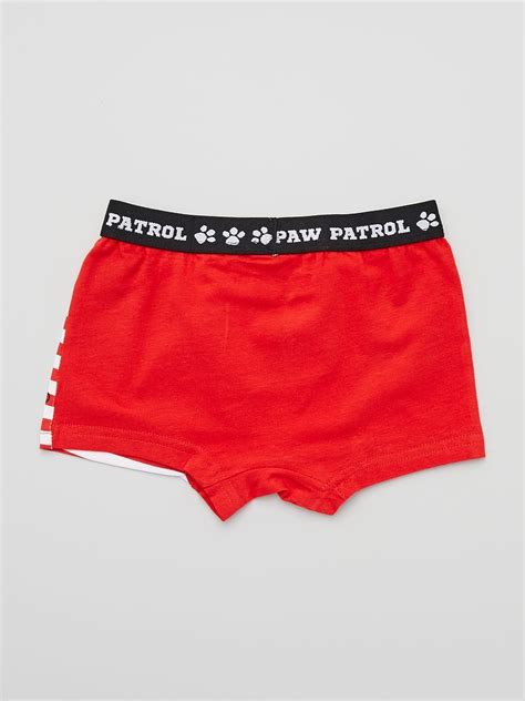 Lot De Boxers Pat Patrouille Rouge Kiabi