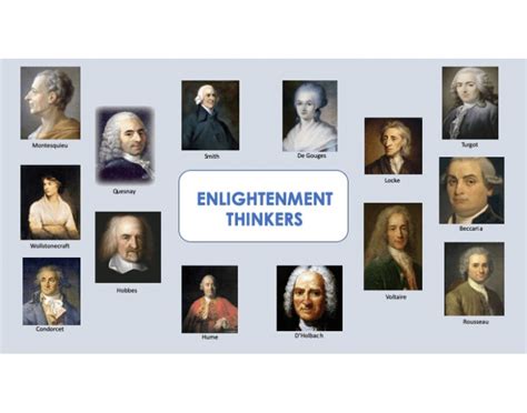 The Enlightenment Thinkers