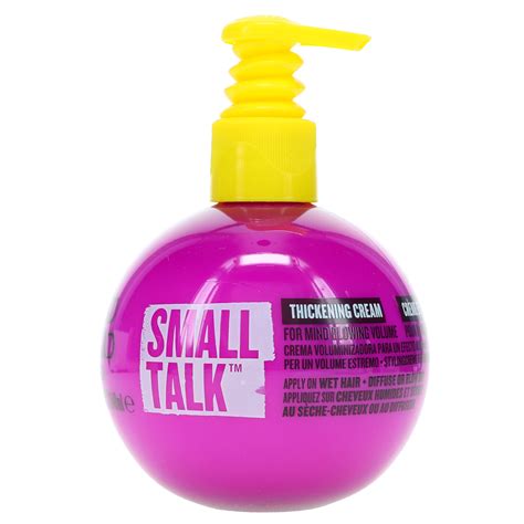 Tigi Bed Head Small Talk Thickening Cream 8 12 Oz