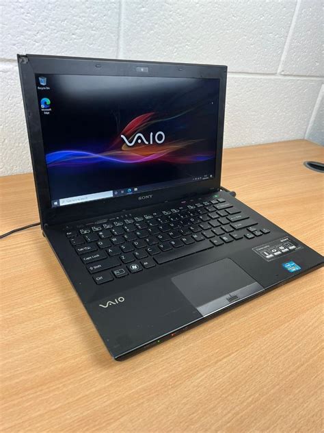 Sony Vaio Ultrabook Laptop Ultra Slim Design Fast Intel I5 500GB HDD