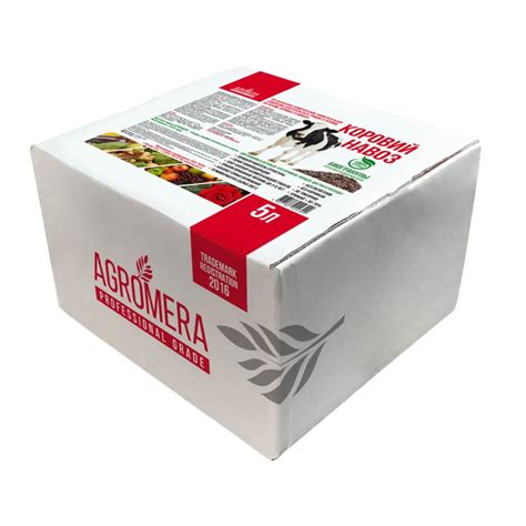 Коровий навоз 5л АГРОМЕРА БиоГранулы - AGROMERA