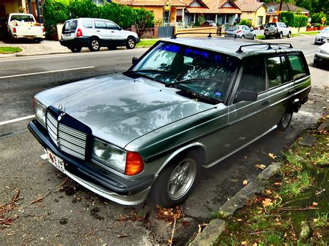 Aussie Old Parked Cars 1983 Mercedes Benz W123 280 Te Amg Wagon