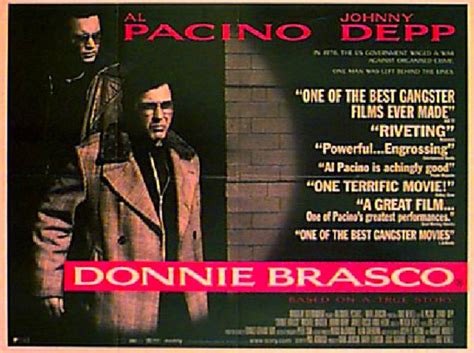 Donnie Brasco 1996 British Quad Poster - Posteritati Movie Poster Gallery