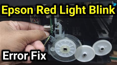 Epson L3210 Printer Red Light Problem कैसे ठीक करे Easy Step Youtube