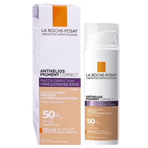 Anthelios Pigment Correct Teinte Fonc E Spf Ml La Roche Posay