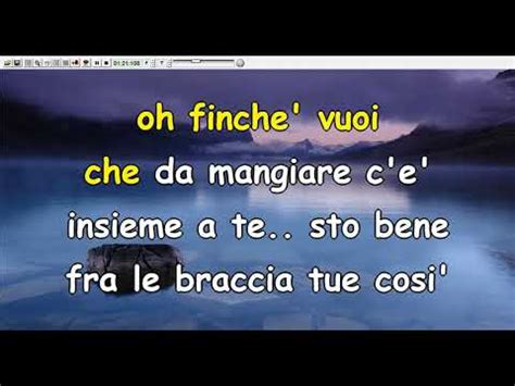 Lucio Battisti Insieme A Te Sto Bene Karaoke Devocalizzata YouTube