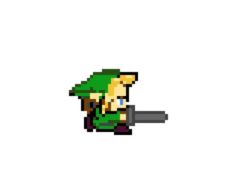 Link from legend of zelda pixel art