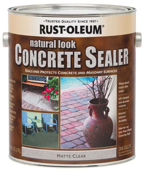 Rust Oleum Concrete Stain Natural Look Sealer Gallon At Sutherlands