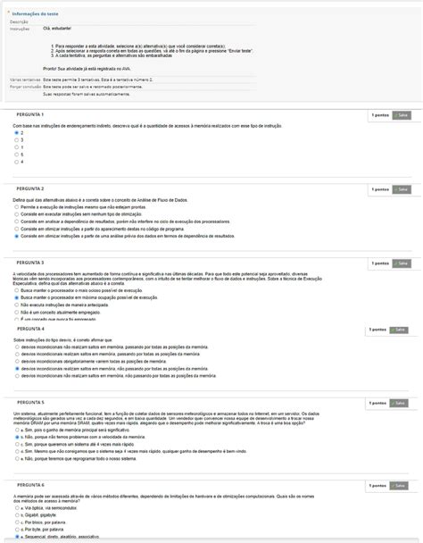 Atividade Para Avaliação Semana 4 Projeto De Sistemas Computacionais