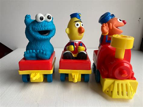 Tyco Vintage Sesame Street Train Etsy Uk