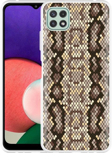 Samsung Galaxy A22 5G Hoesje Snakeskin Pattern Designed By Cazy Bol