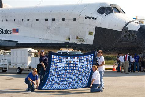 Space Shuttle Atlantis Final Mission Stock Image C