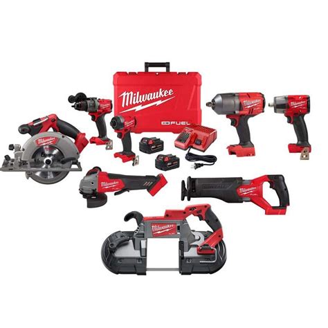 Milwaukee m18 fuel 18 v lithium ion brushless cordless hammer drill and ...