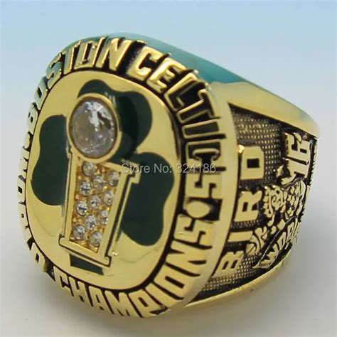 Boston Celtics 1986 Year Championship Basketball Ring Replica Solid ...