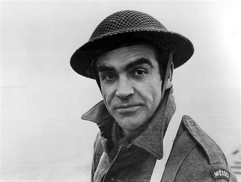 Sean Connery On The Set Of The Longest Day 1962 Avengers Film Dvd Blu