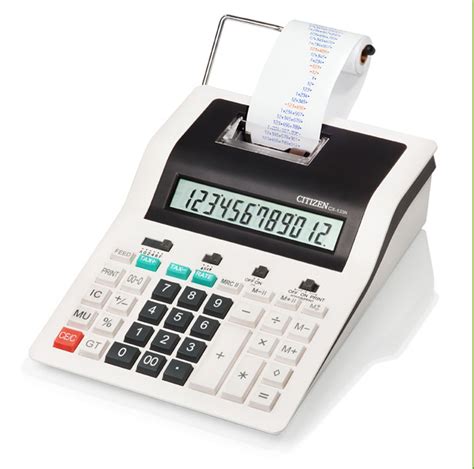 White And Black Citizen Calculator CX 123N At Best Price In Bhiwandi