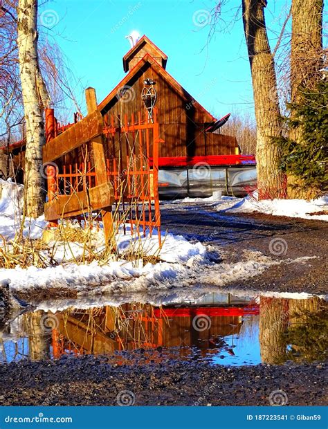 Canada, Quebec, Sugar Shack Stock Image - Image of boil, fall: 187223541