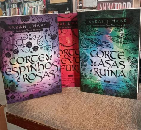 Livro Cortes De Espinhos E Rosas Volumes Sarah J Maas