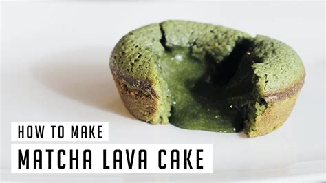 How To Make Matcha Lava Cake EASY RECIPE Clothesnbits YouTube