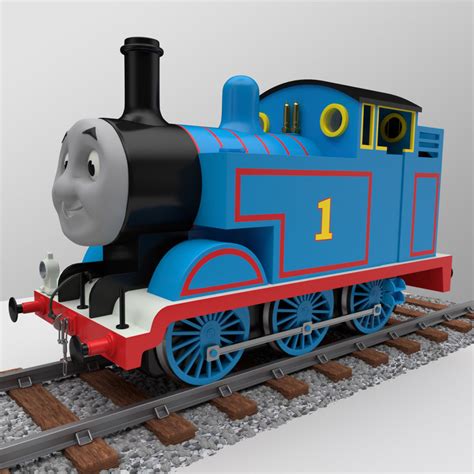 3d Thomas Tank Engine Model