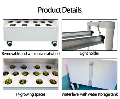 Home Garden Grow Rack System Horticulture Vertical Grow Rack With