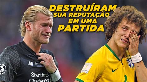 Jogadores Que Arruinaram Suas Carreiras Em Partida Youtube