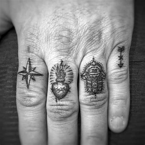 Top 75 Finger Tattoo Ideas [2021 Inspiration Guide] Men Finger