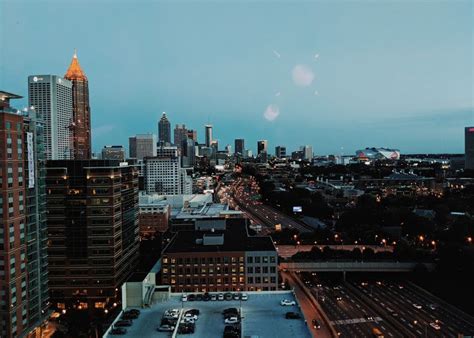 Atlanta skyline at night | Smithsonian Photo Contest | Smithsonian Magazine