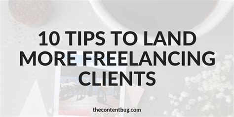 10 Tips To Land More Freelancing Clients Cathrin Manning