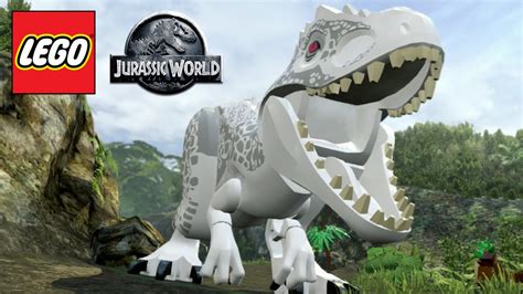 Lego Jurassic World Indominus Rex Dinosaur Free Roam Gameplay Youtube