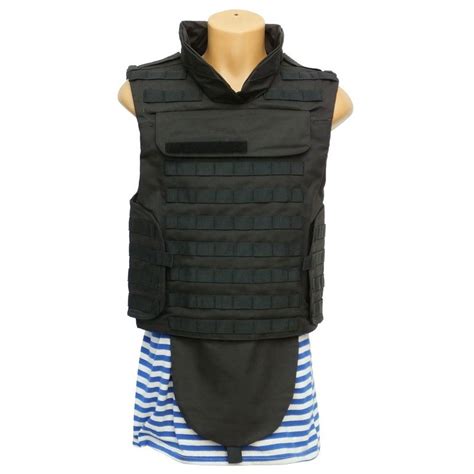 Molle Cover Of Military Police Bullet Proof Vest Black