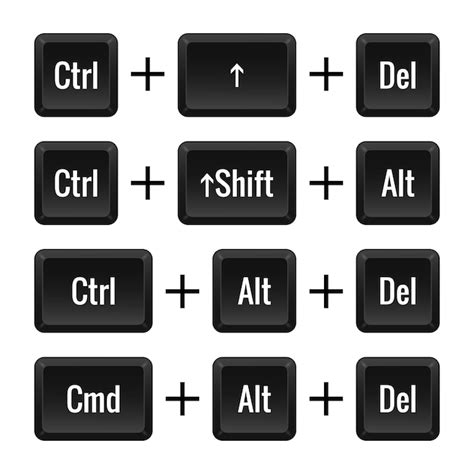 Premium Vector Set Of Key Combination Line Icon Customizable