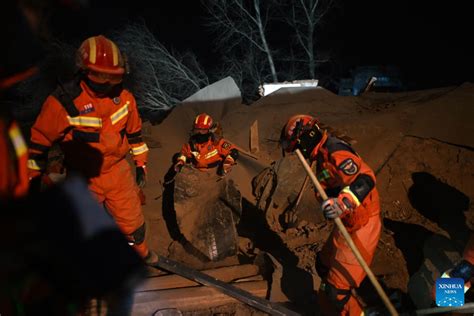 Rescue Operation Underway In Qinghai After Earthquake Hits Neighboring